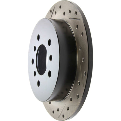 StopTech Sport Cryo Drilled/Slotted Brake Rotor; Rear Right