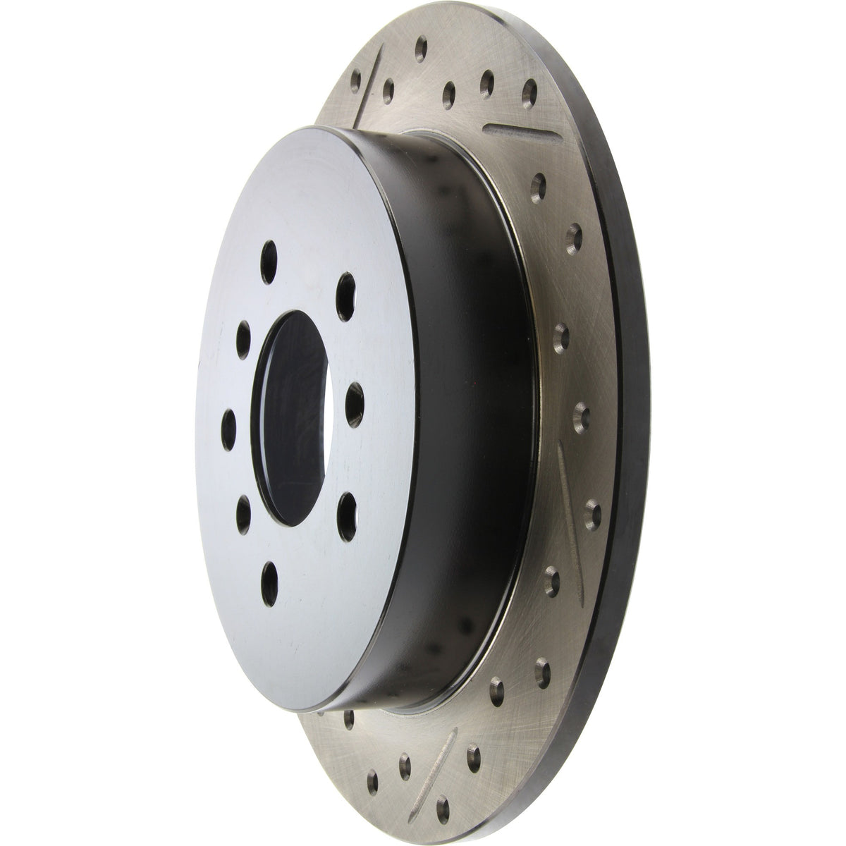 StopTech Sport Cryo Drilled/Slotted Brake Rotor; Rear Right