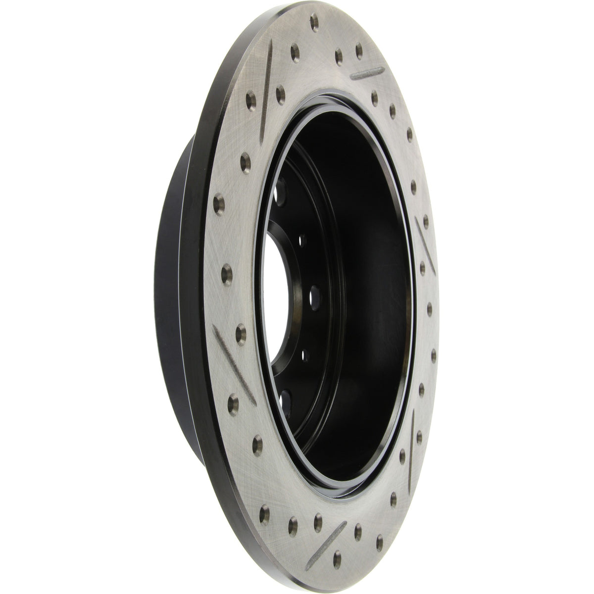 StopTech Sport Drilled/Slotted Brake Rotor; Rear Left