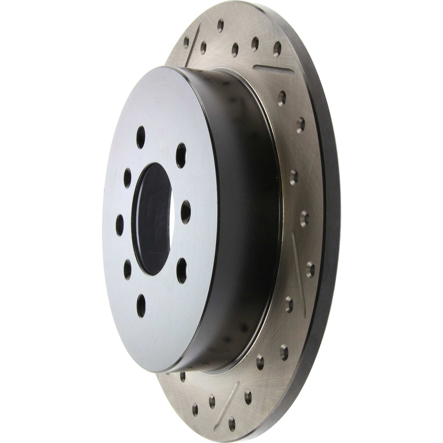 StopTech Sport Drilled/Slotted Brake Rotor; Rear Right