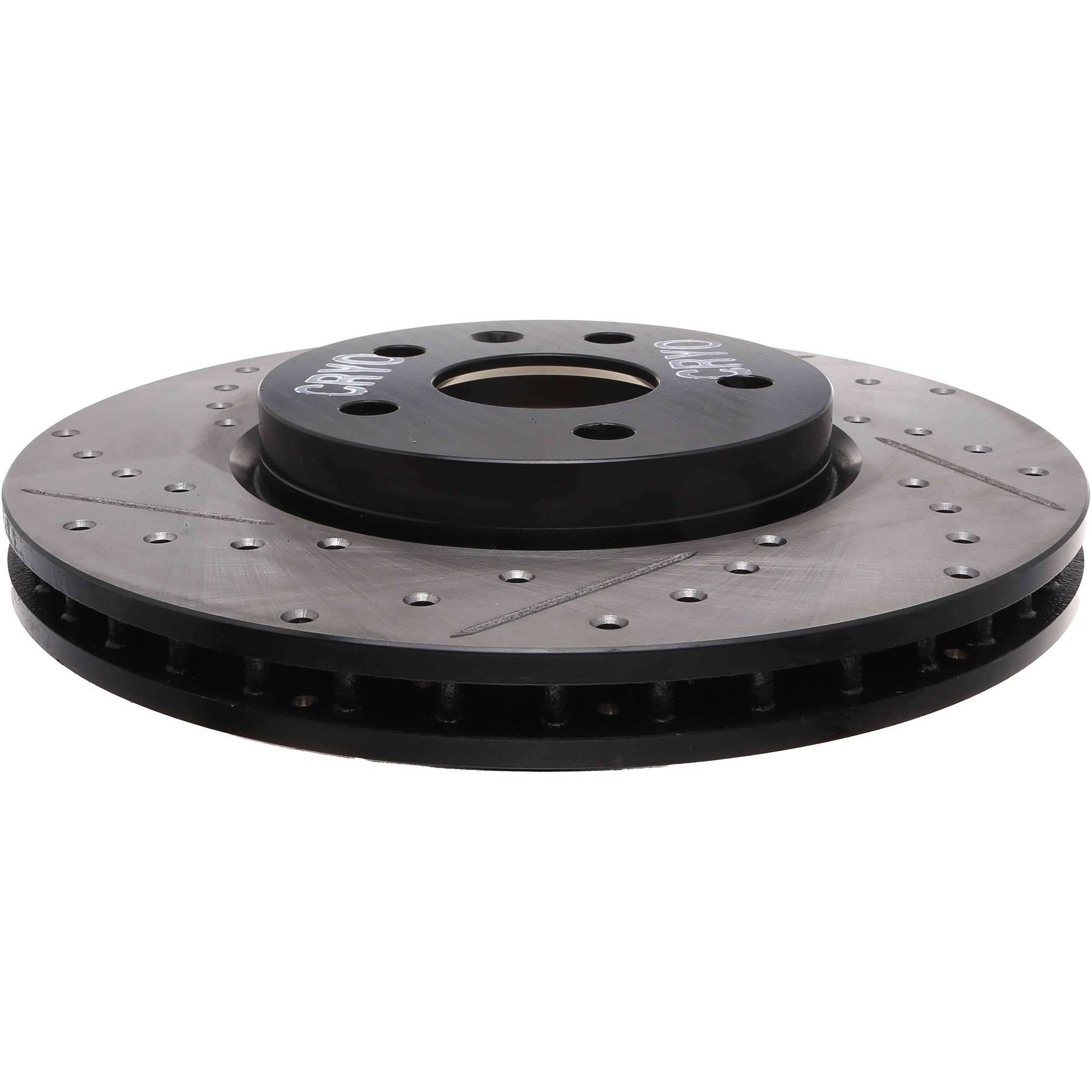 StopTech Sport Cryo Drilled/Slotted Brake Rotor; Rear Right