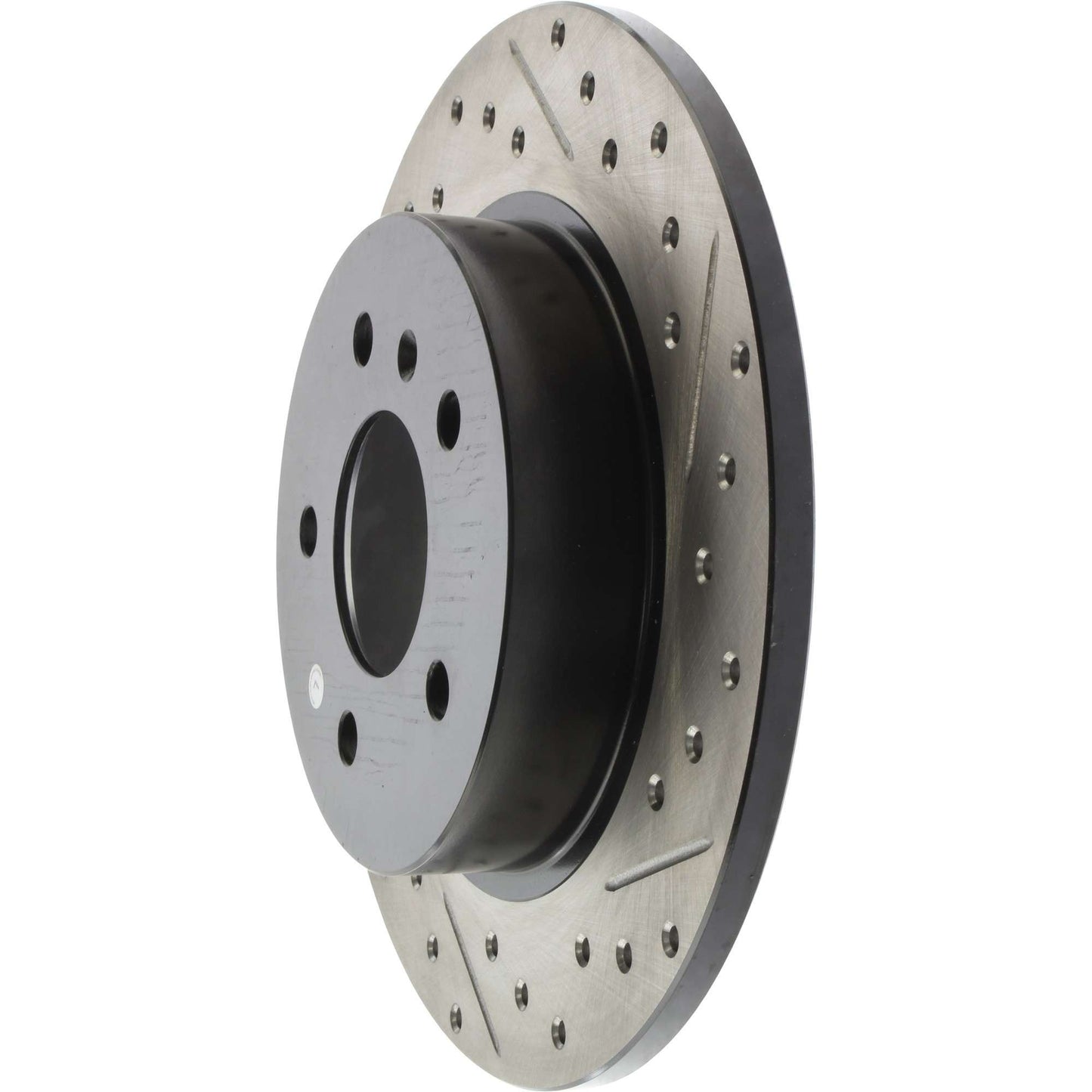 StopTech Sport Drilled/Slotted Brake Rotor; Rear Left