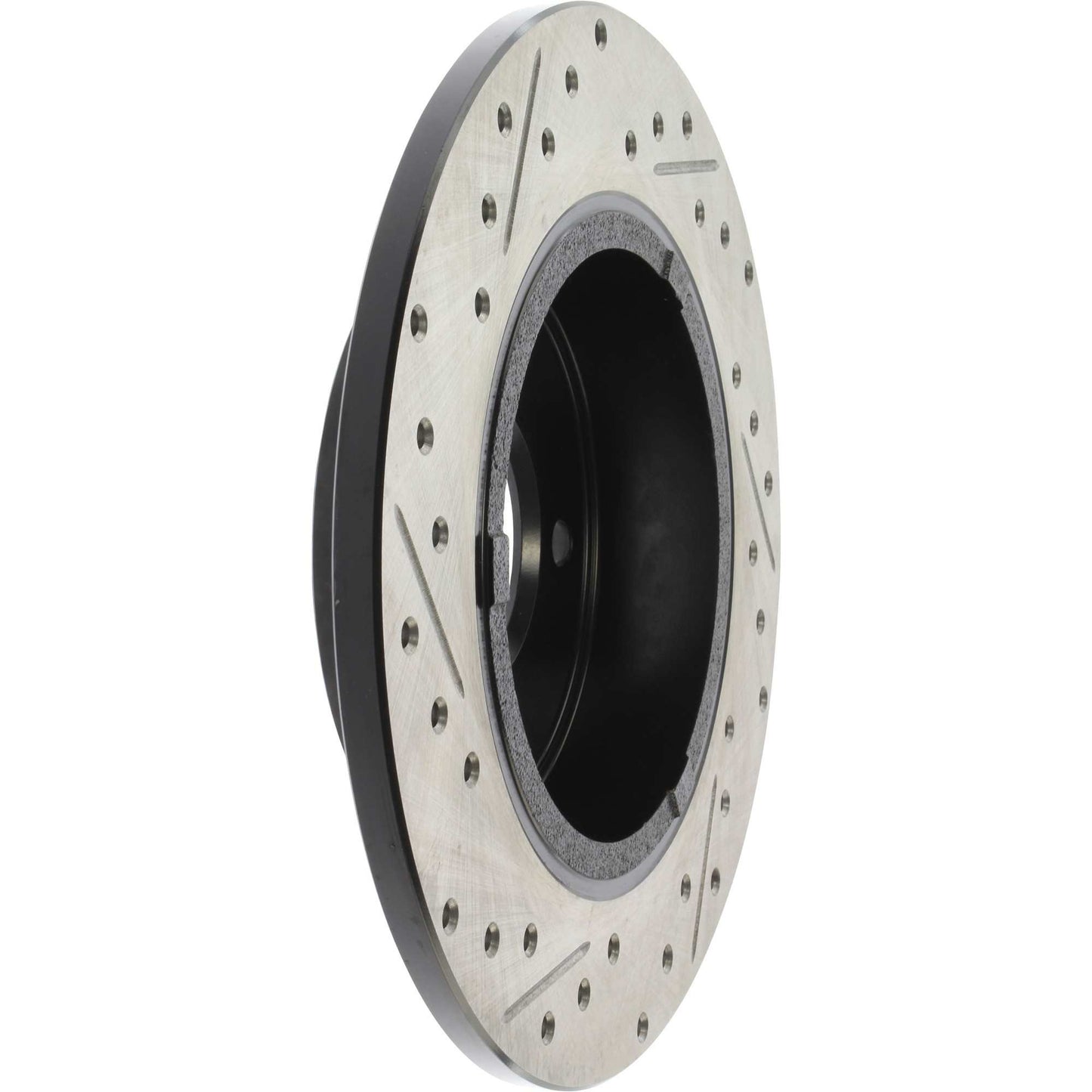 StopTech Sport Drilled/Slotted Brake Rotor; Rear Left