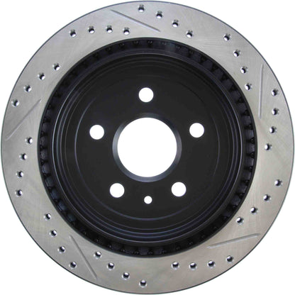 StopTech Sport Cryo Drilled/Slotted Brake Rotor; Rear Right