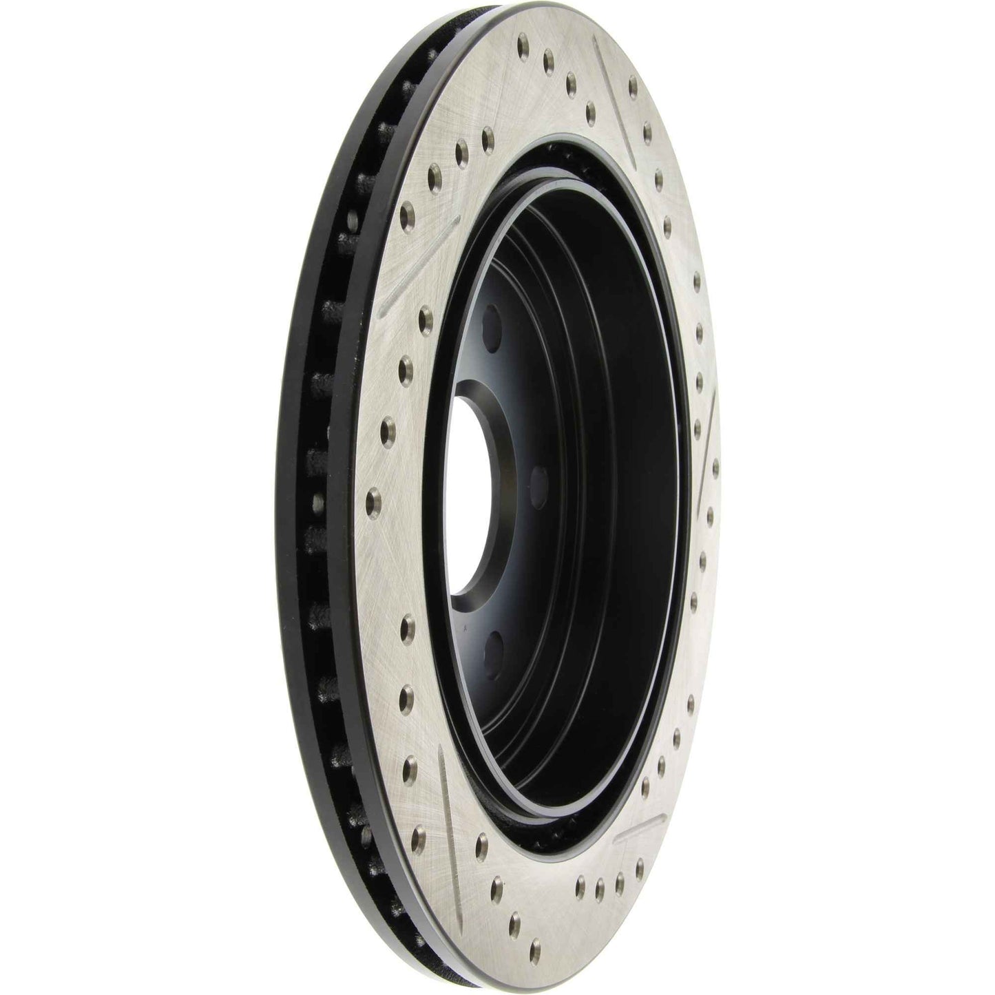 StopTech Sport Cryo Drilled/Slotted Brake Rotor; Rear Right