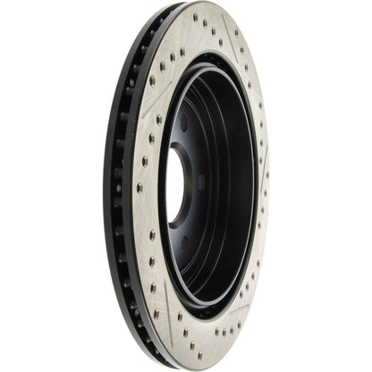 StopTech Sport Cryo Drilled/Slotted Brake Rotor; Rear Right