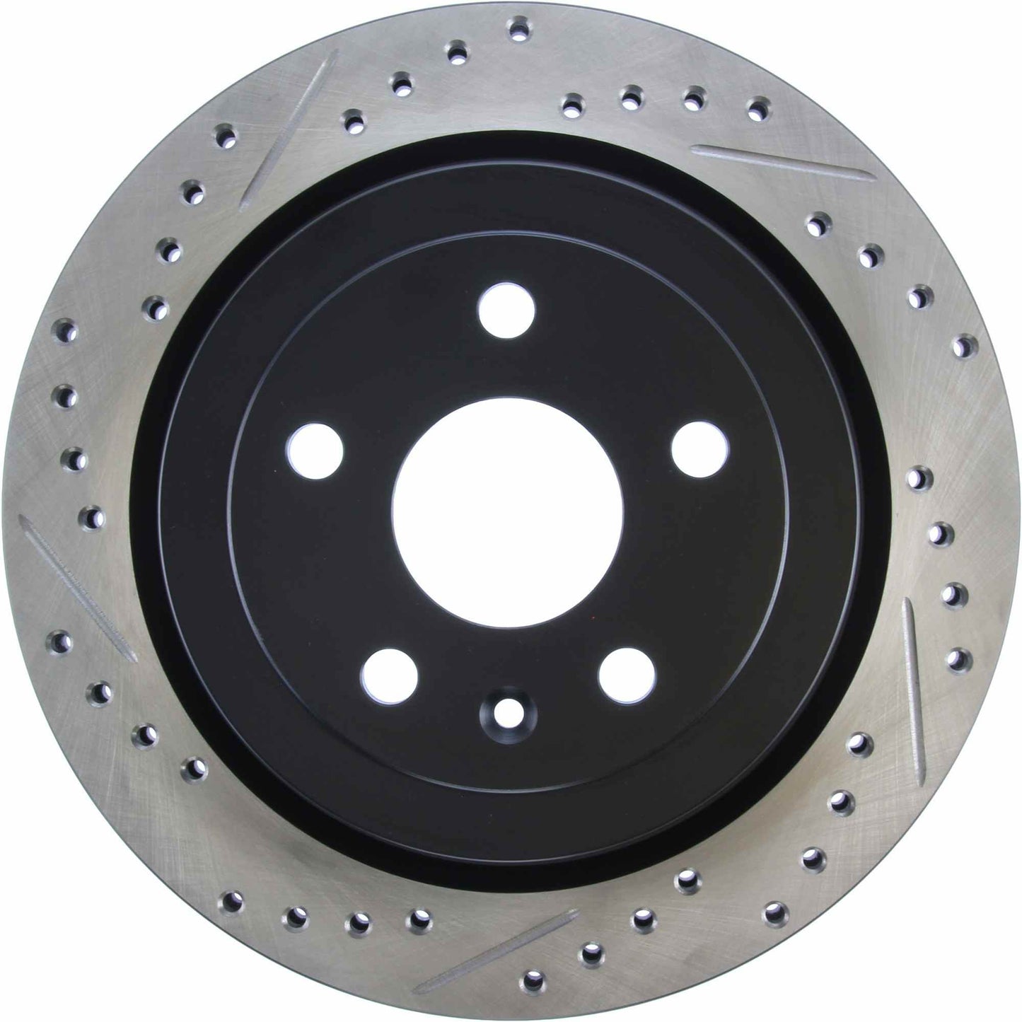 StopTech Sport Drilled/Slotted Brake Rotor; Rear Right