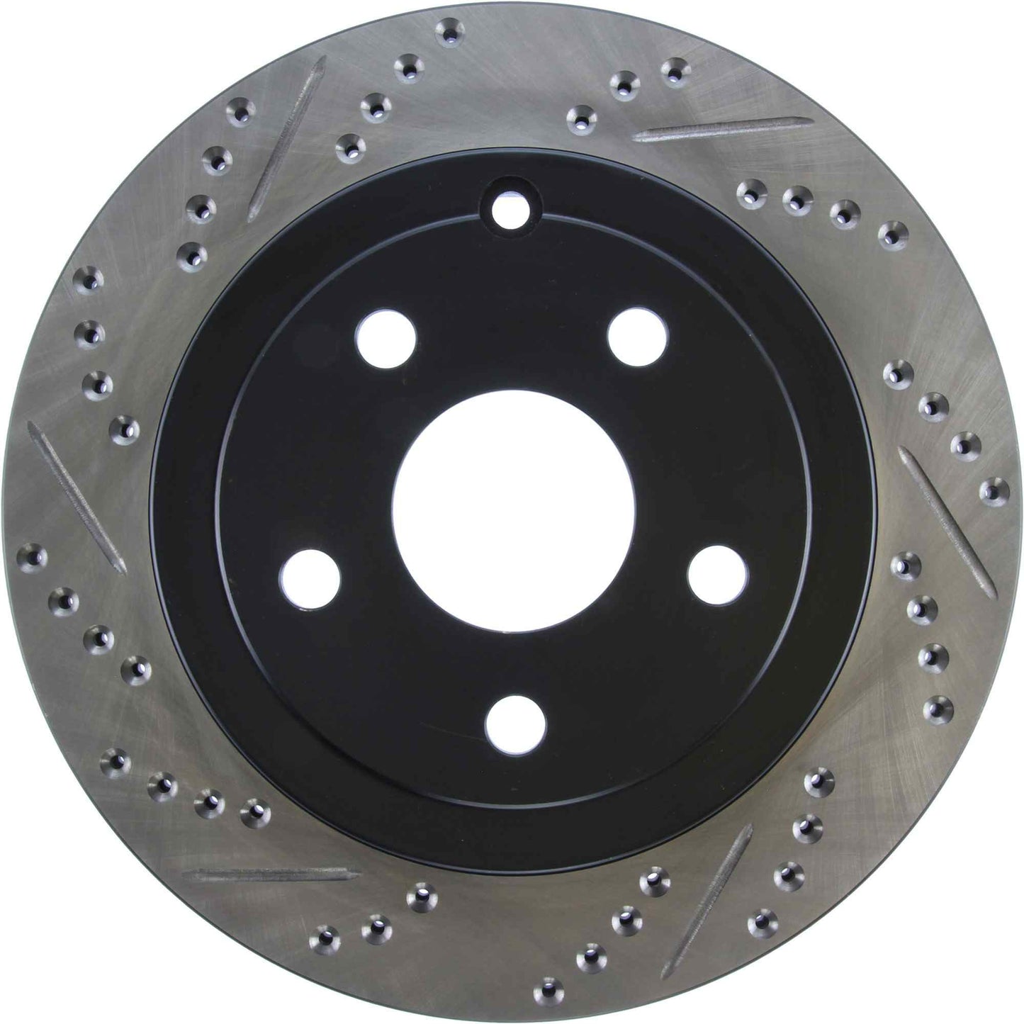 StopTech Sport Drilled/Slotted Brake Rotor; Rear Right