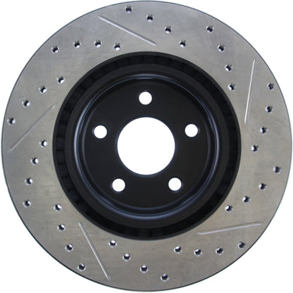 StopTech Slotted & Drilled Sport Brake Rotor 127.62116R