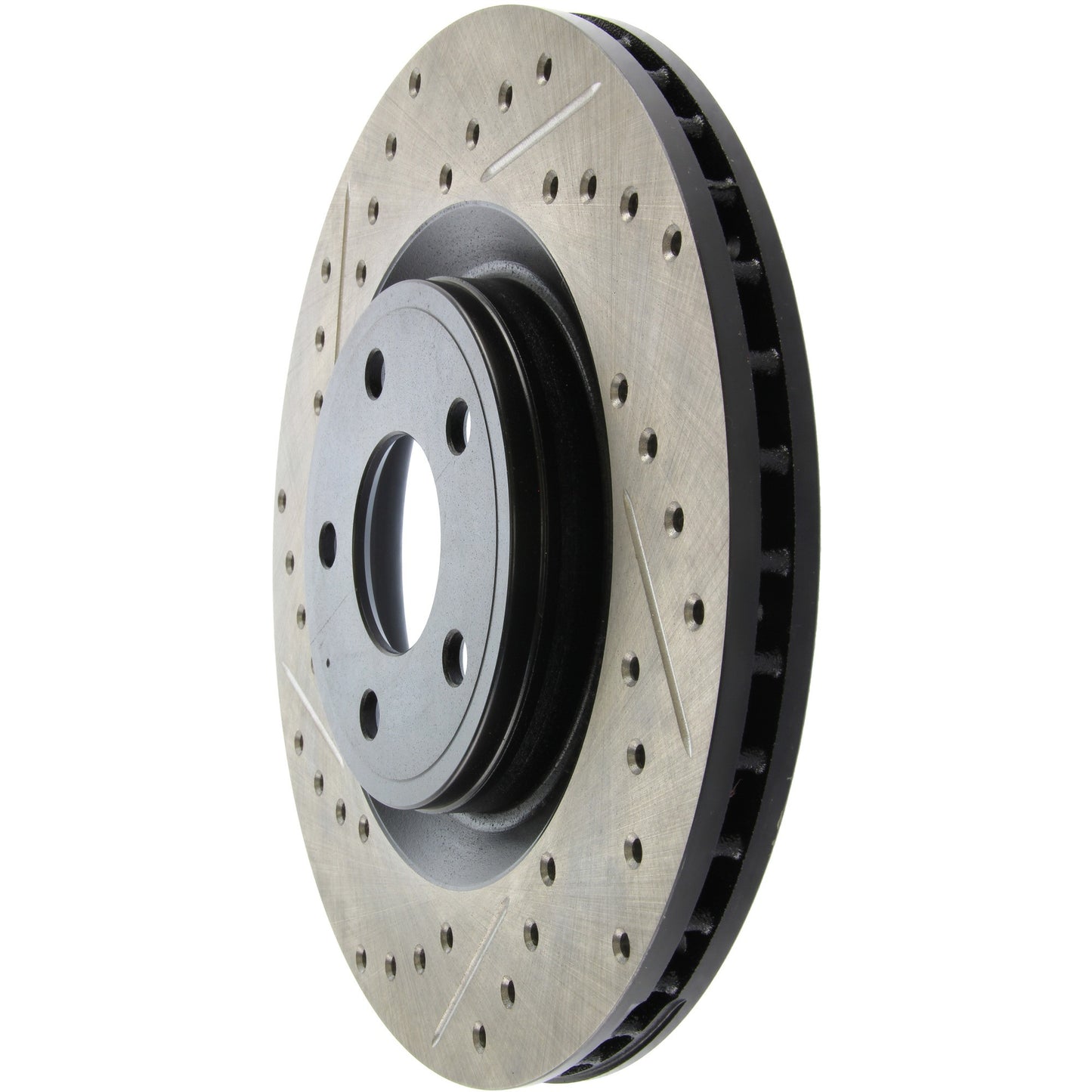 StopTech Slotted & Drilled Sport Brake Rotor 127.62116R