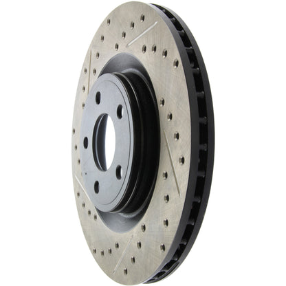 StopTech Slotted & Drilled Sport Brake Rotor 127.62116R