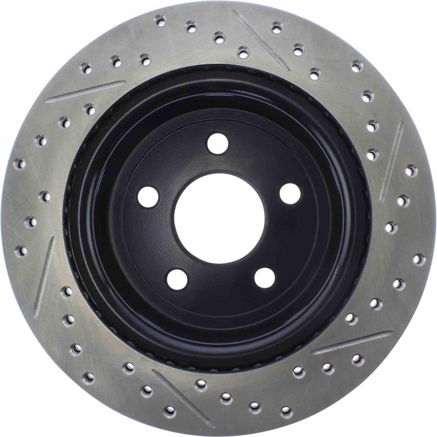 StopTech Sport Drilled/Slotted Brake Rotor; Rear Right
