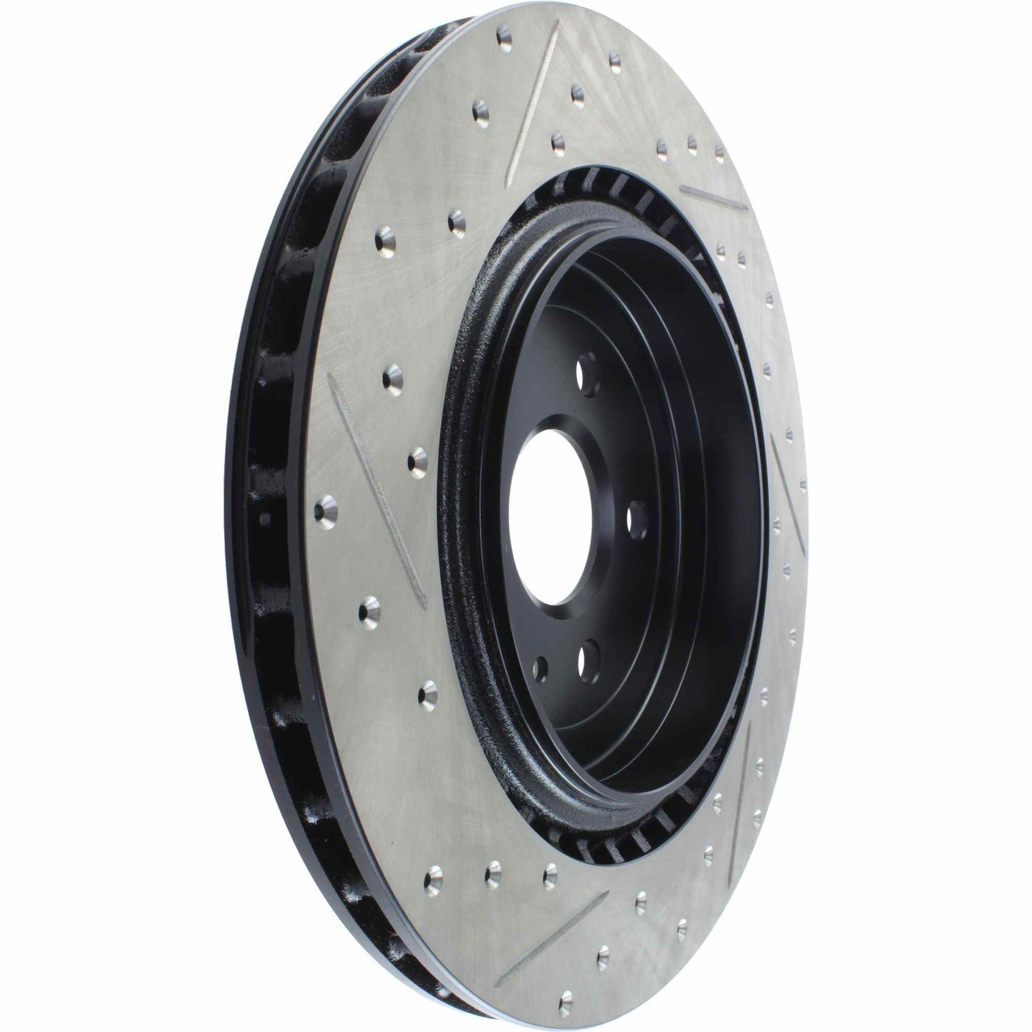 StopTech 09-16 Cadillac CTS SportStop Cryo Slotted & Drilled Rear Left Rotor 127.62119CL