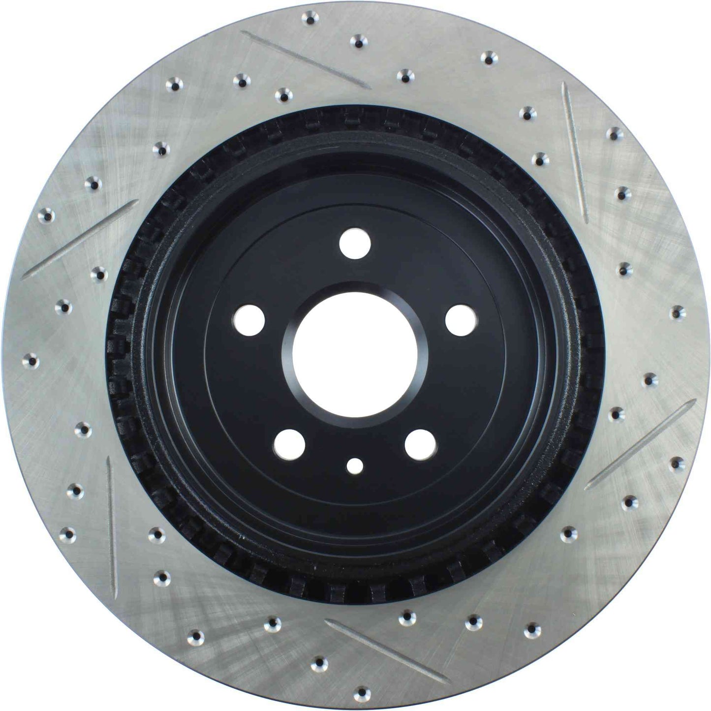 StopTech Sport Cryo Drilled/Slotted Brake Rotor; Rear Right