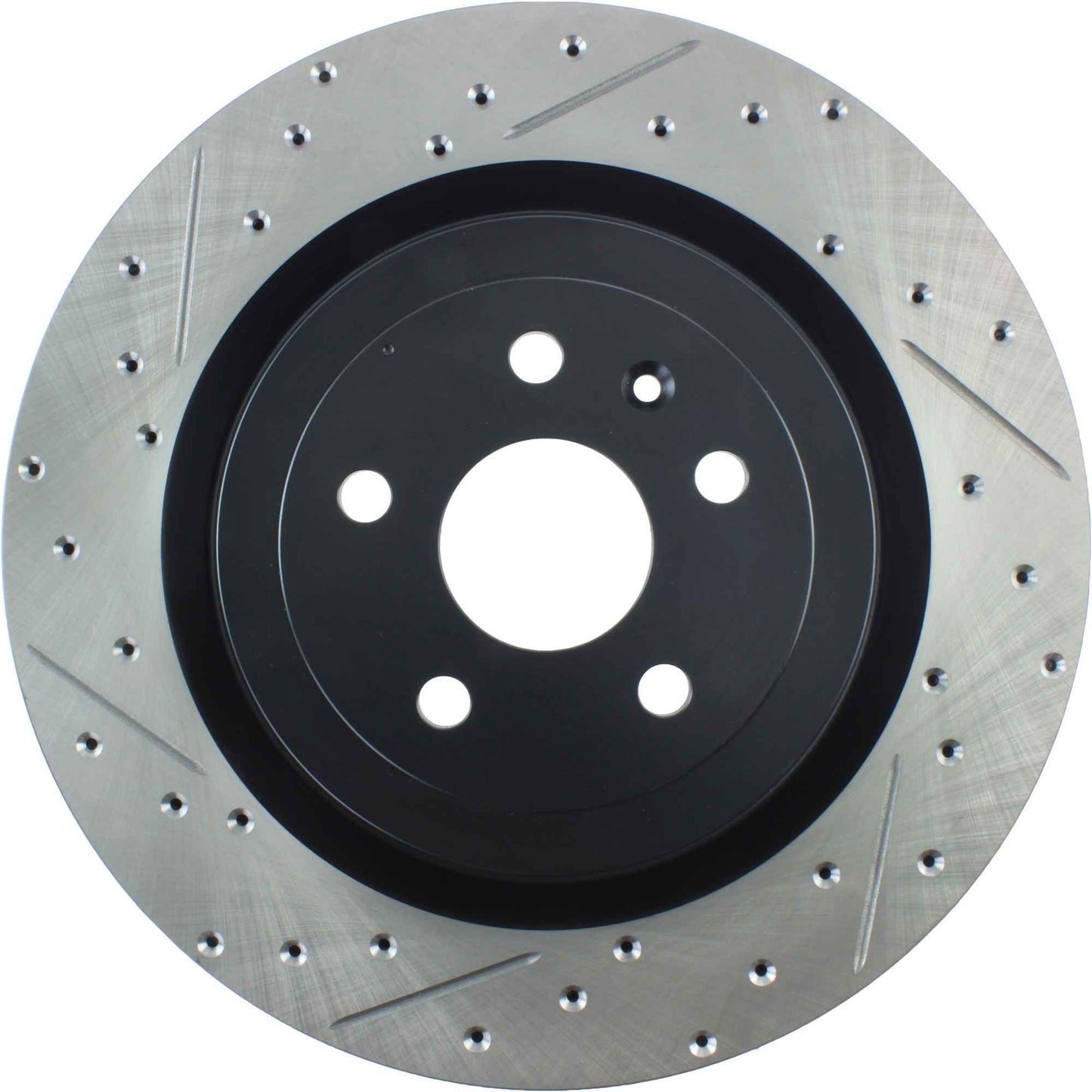 StopTech Sport Cryo Drilled/Slotted Brake Rotor; Rear Right