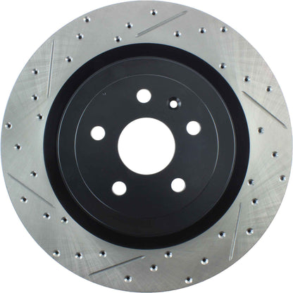 StopTech Sport Cryo Drilled/Slotted Brake Rotor; Rear Right