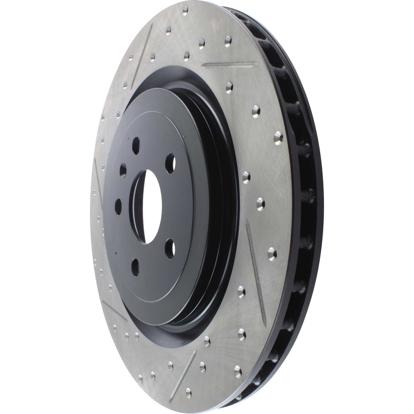 StopTech Sport Cryo Drilled/Slotted Brake Rotor; Rear Right
