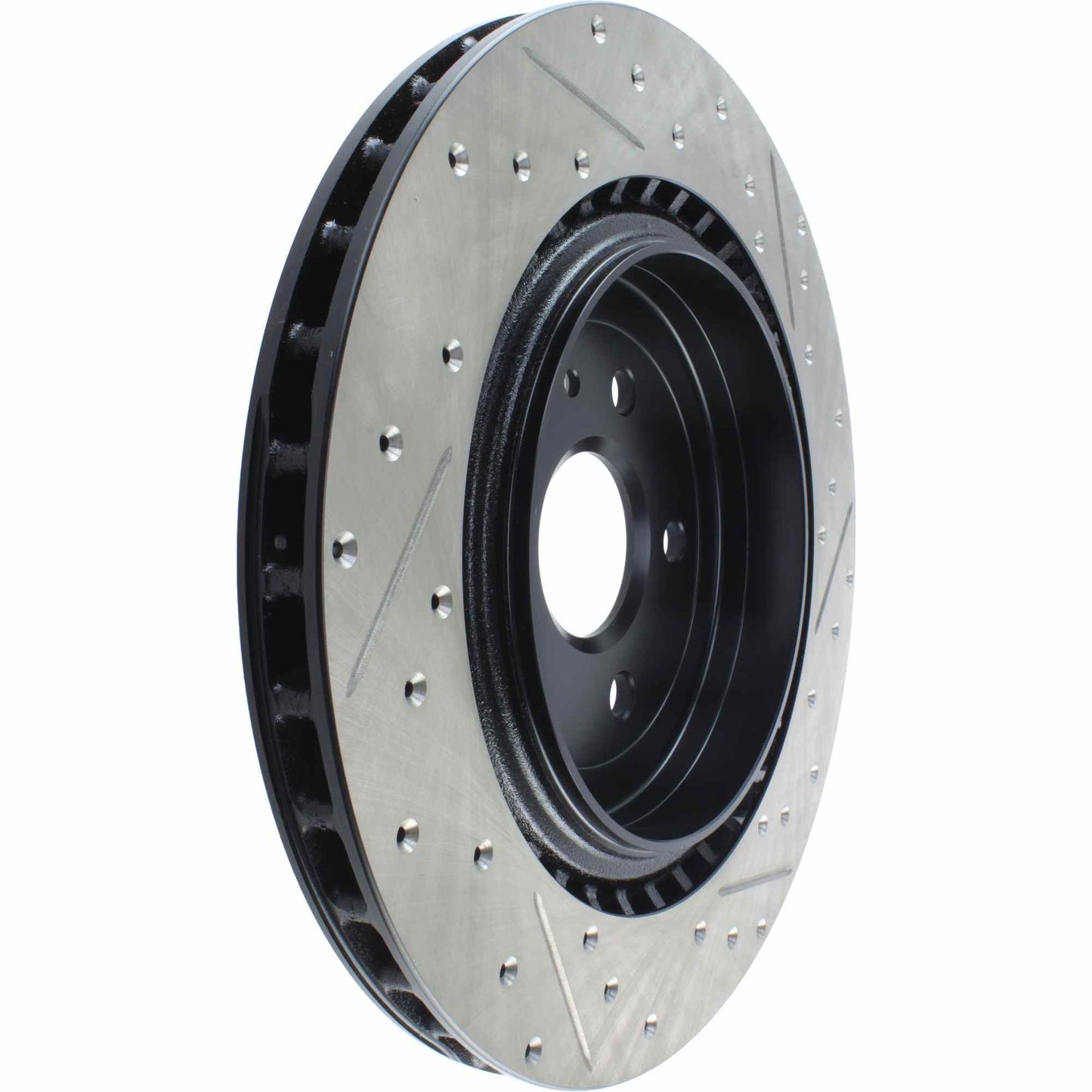 StopTech Sport Cryo Drilled/Slotted Brake Rotor; Rear Right