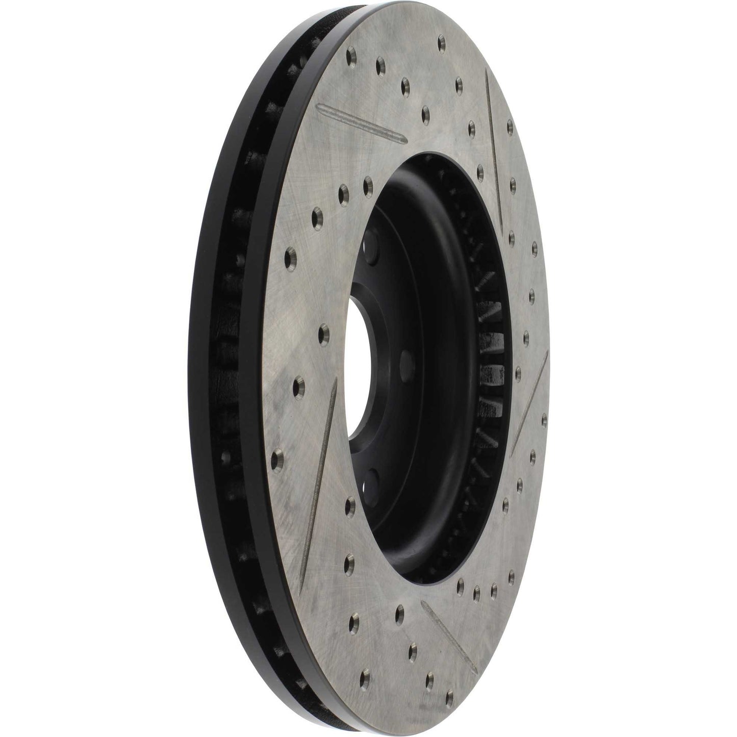 Stoptech 10-15 Chevy Camaro Sport Cryo-Treated Cross Drilled & Slotted Rotor - Front Right 127.62120CR