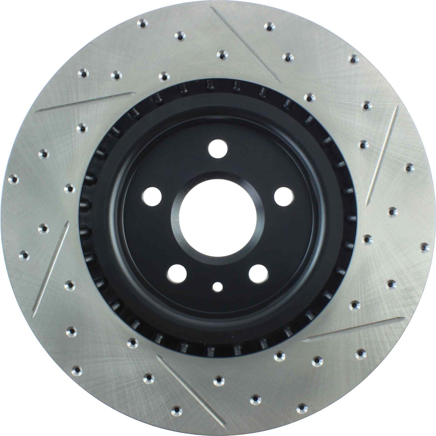 Stoptech 14-17 Chevrolet Camaro SS/09 Pontiac G8 Drilled and Slotted Front Right Rotor 127.62124CR