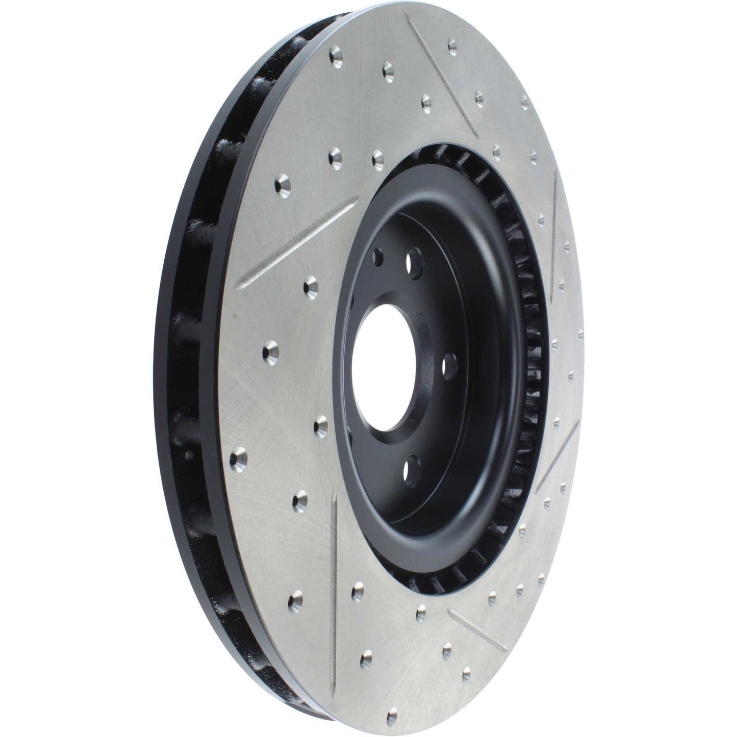 Stoptech 14-17 Chevrolet Camaro SS/09 Pontiac G8 Drilled and Slotted Front Right Rotor 127.62124CR