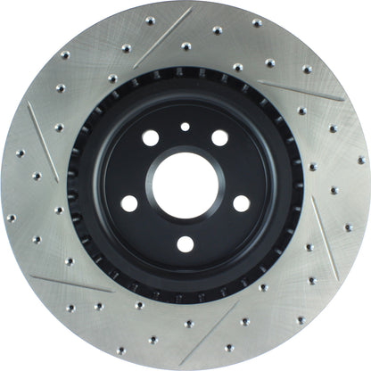 StopTech Slotted & Drilled Sport Brake Rotor 127.62124L