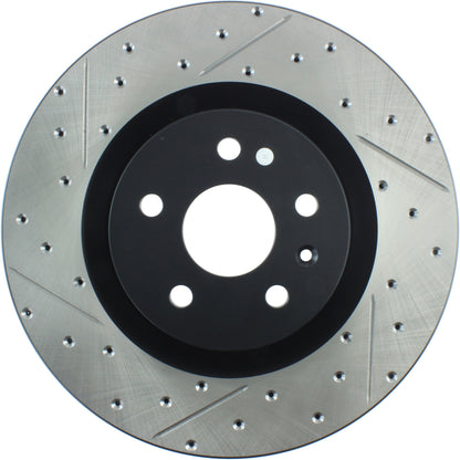 StopTech Slotted & Drilled Sport Brake Rotor 127.62124R