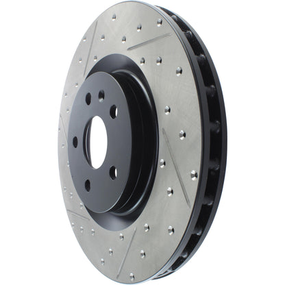 StopTech Slotted & Drilled Sport Brake Rotor 127.62124R