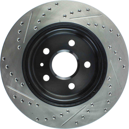 StopTech Sport Drilled & Slotted Brake Rotor Rear Left 127.62127L