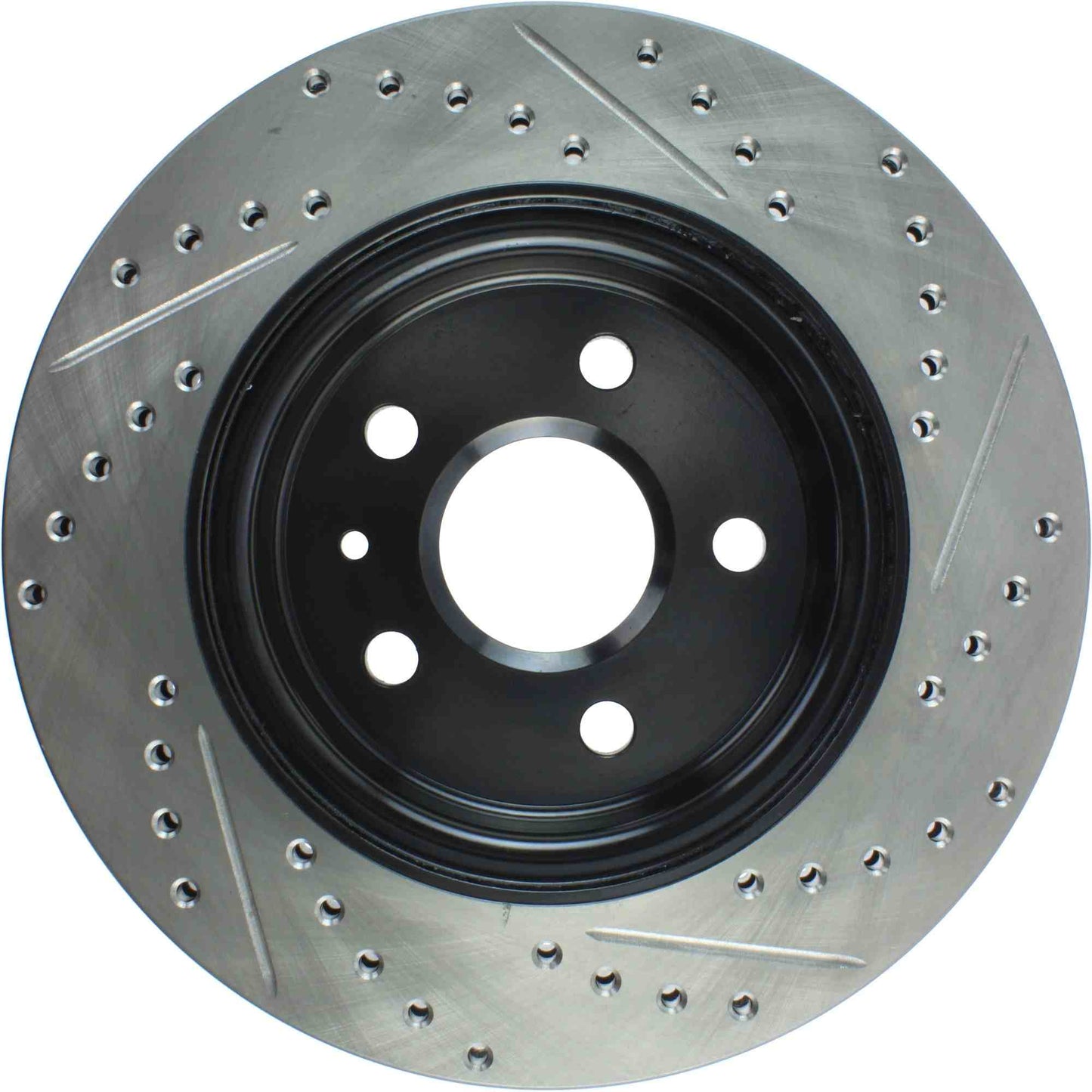 StopTech Sport Drilled/Slotted Brake Rotor; Rear Right