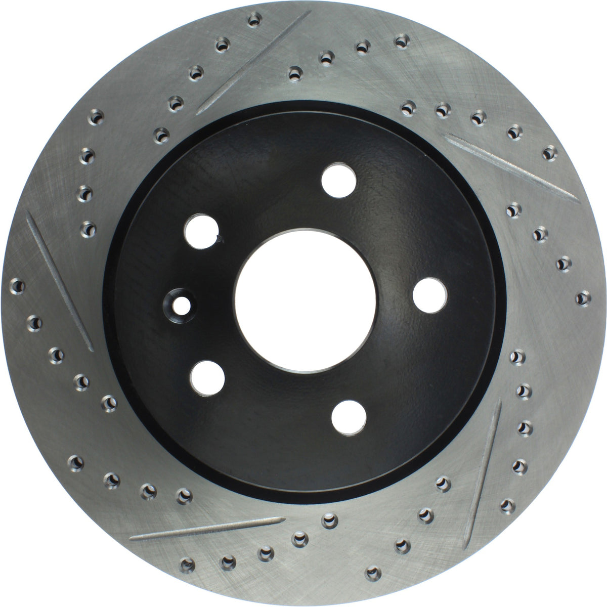 StopTech Sport Drilled/Slotted Brake Rotor; Rear Right