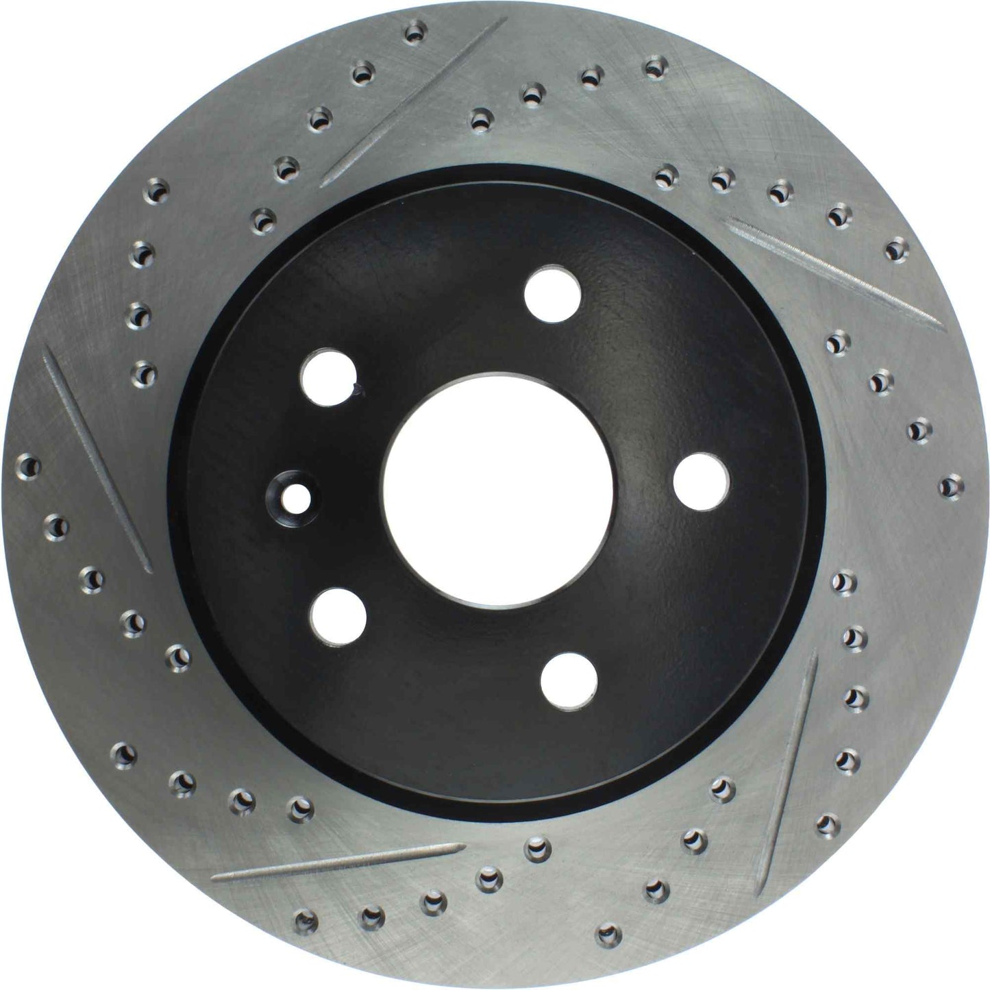 StopTech Sport Drilled/Slotted Brake Rotor; Rear Right