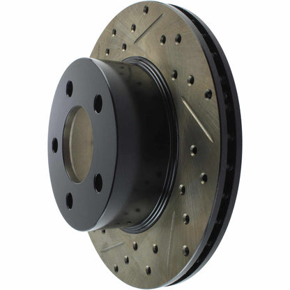 StopTech Slotted & Drilled Sport Brake Rotor 127.63003R