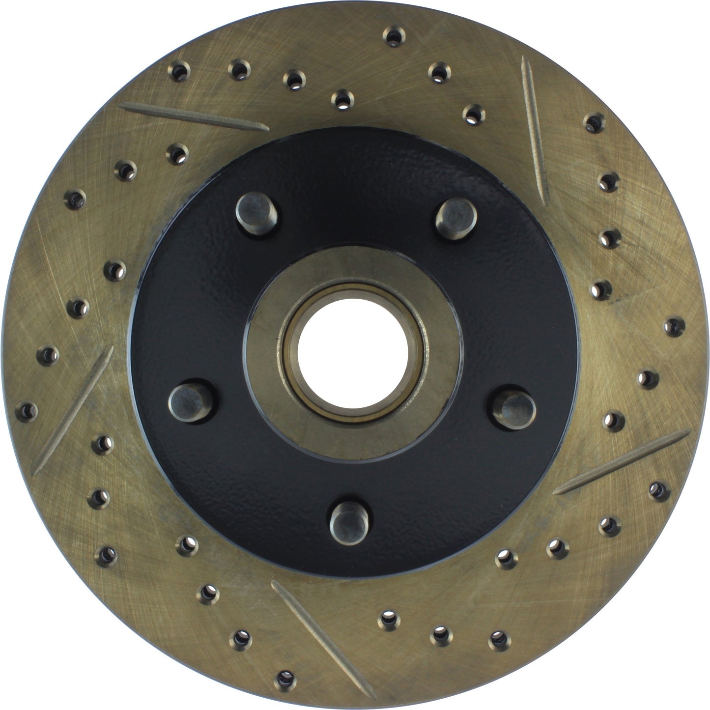 StopTech Sport Cryo Drilled/Slotted Brake Rotor;Front And Rear Left