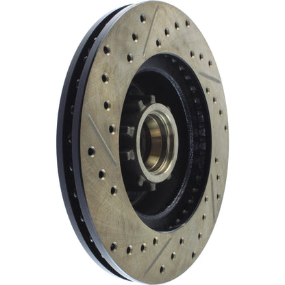 StopTech Sport Cryo Drilled/Slotted Brake Rotor;Front And Rear Left