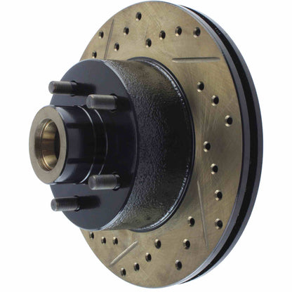 StopTech Slotted & Drilled Sport Brake Rotor 127.63010R