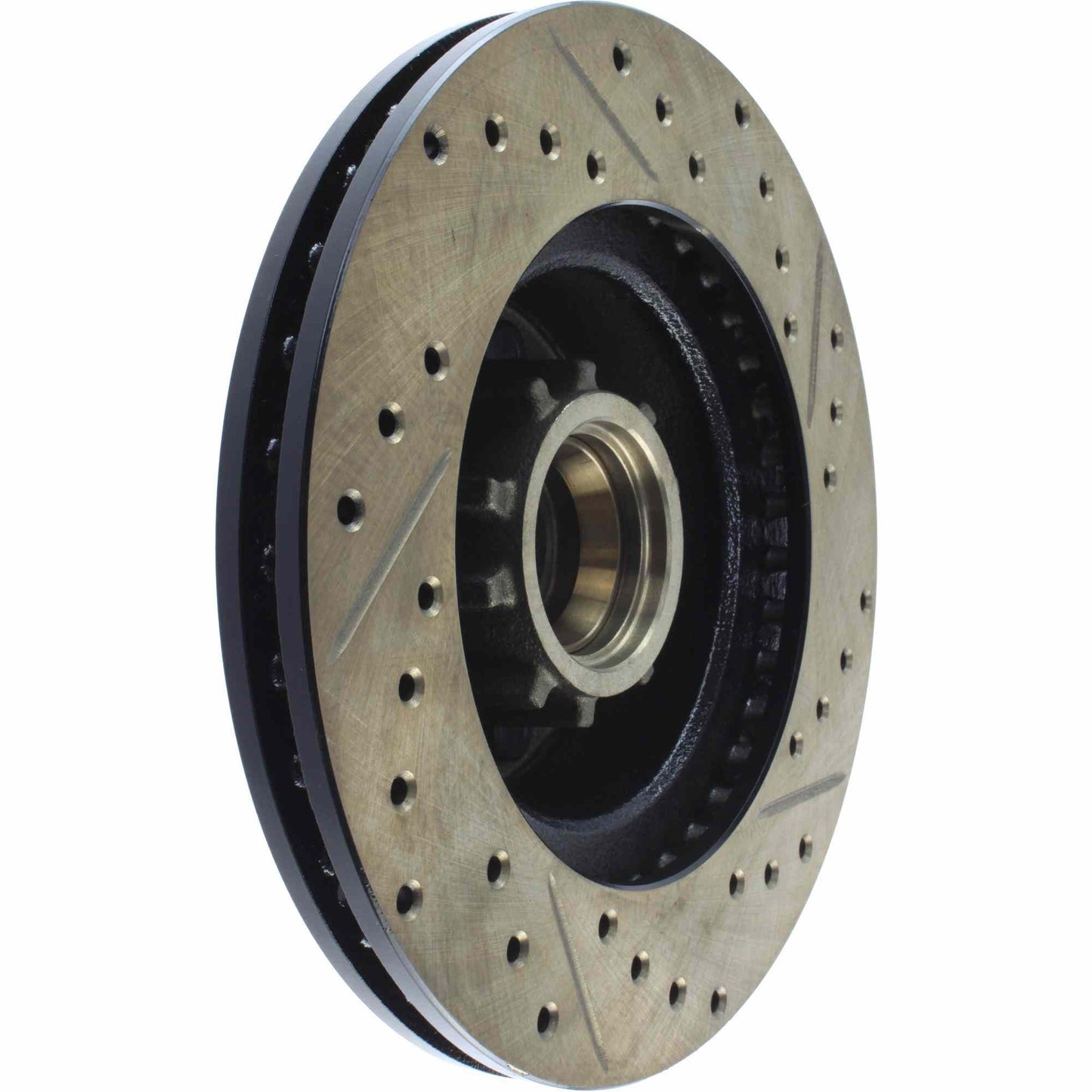 StopTech Slotted & Drilled Sport Brake Rotor 127.63010R