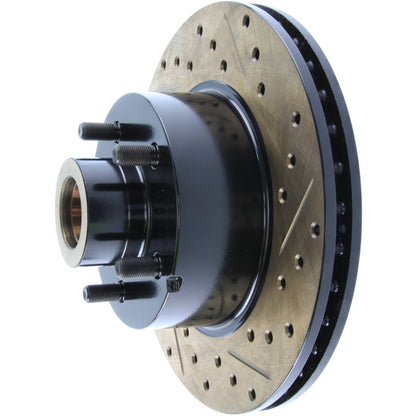 StopTech Slotted & Drilled Sport Brake Rotor 127.63022L