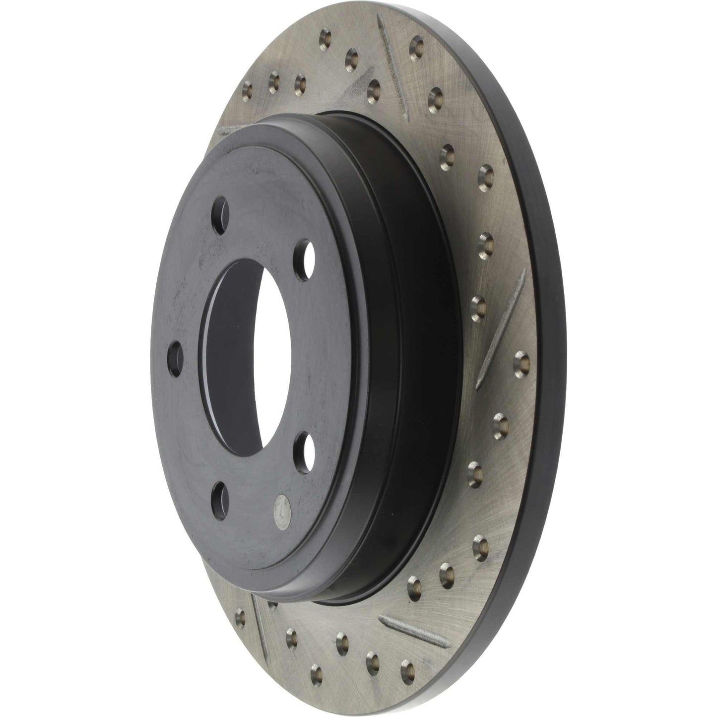 StopTech Sport Drilled/Slotted Brake Rotor; Rear Left