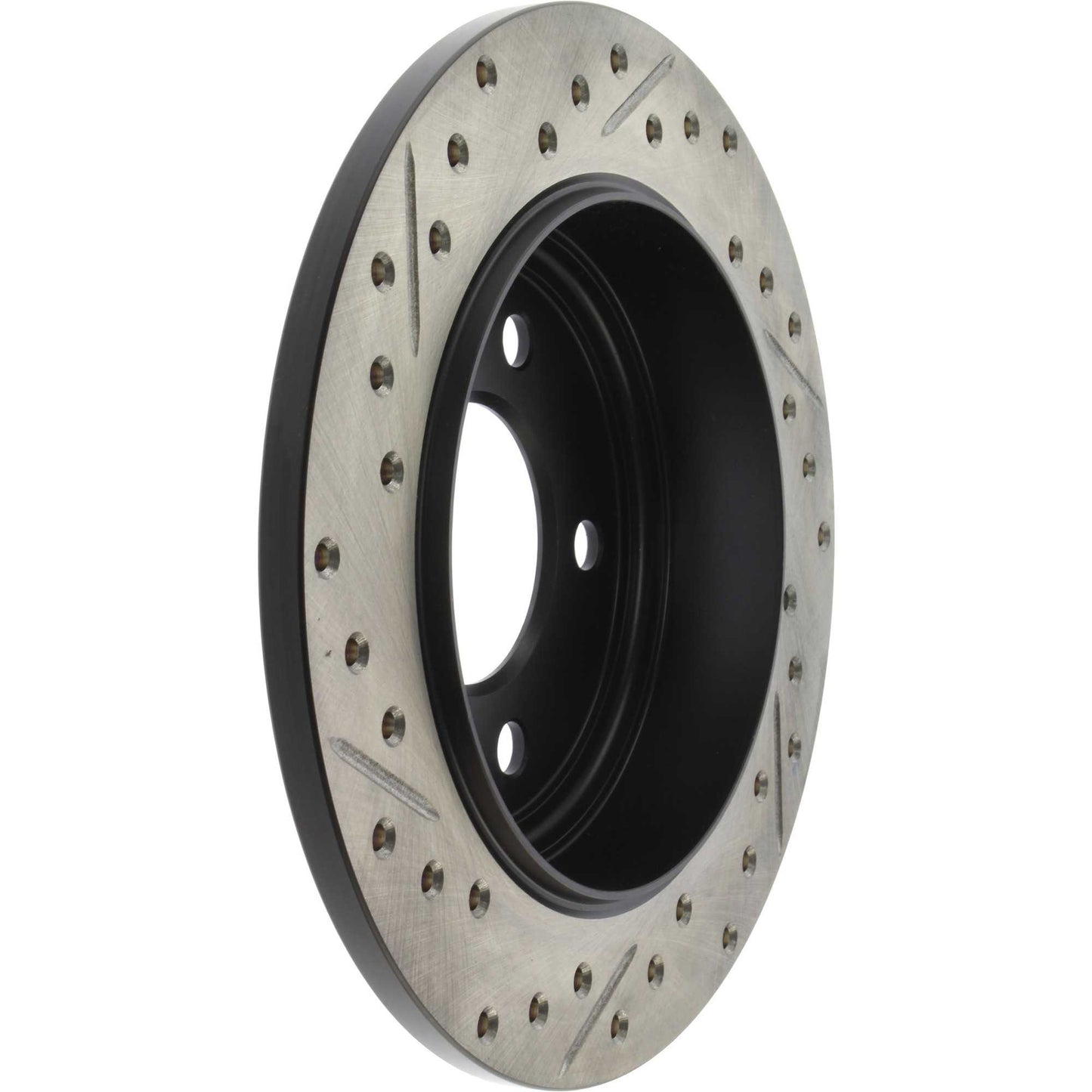 StopTech Sport Drilled/Slotted Brake Rotor; Rear Left