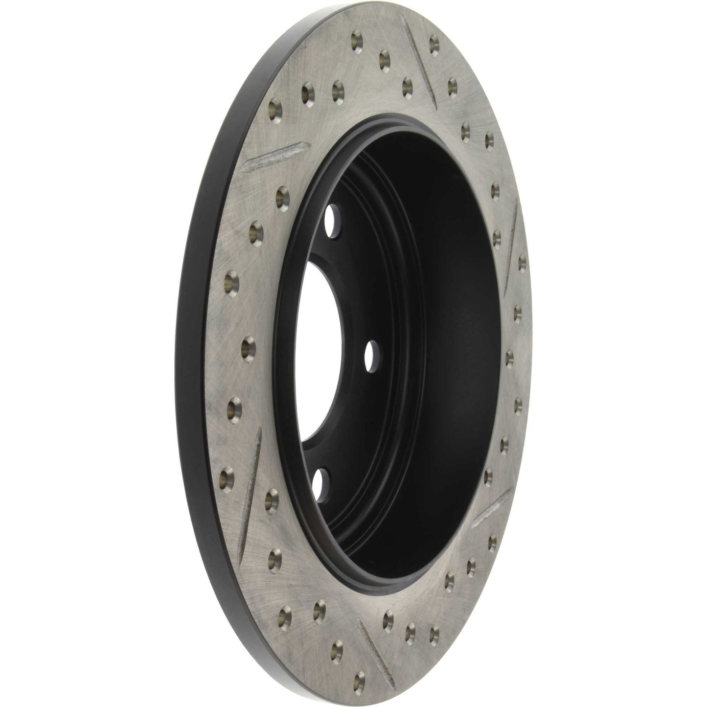 StopTech Sport Drilled/Slotted Brake Rotor; Rear Right