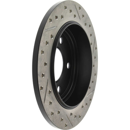 StopTech Sport Drilled/Slotted Brake Rotor; Rear Right