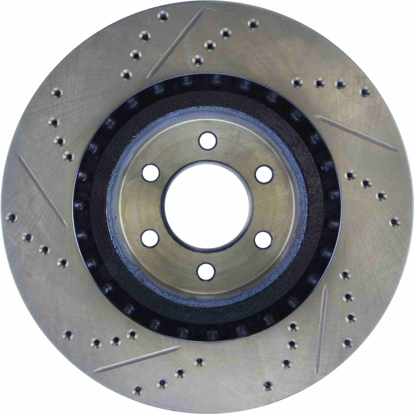StopTech 92-02 Dodge Viper Slotted & Drilled Front Left Cryo Rotor 127.63036CL