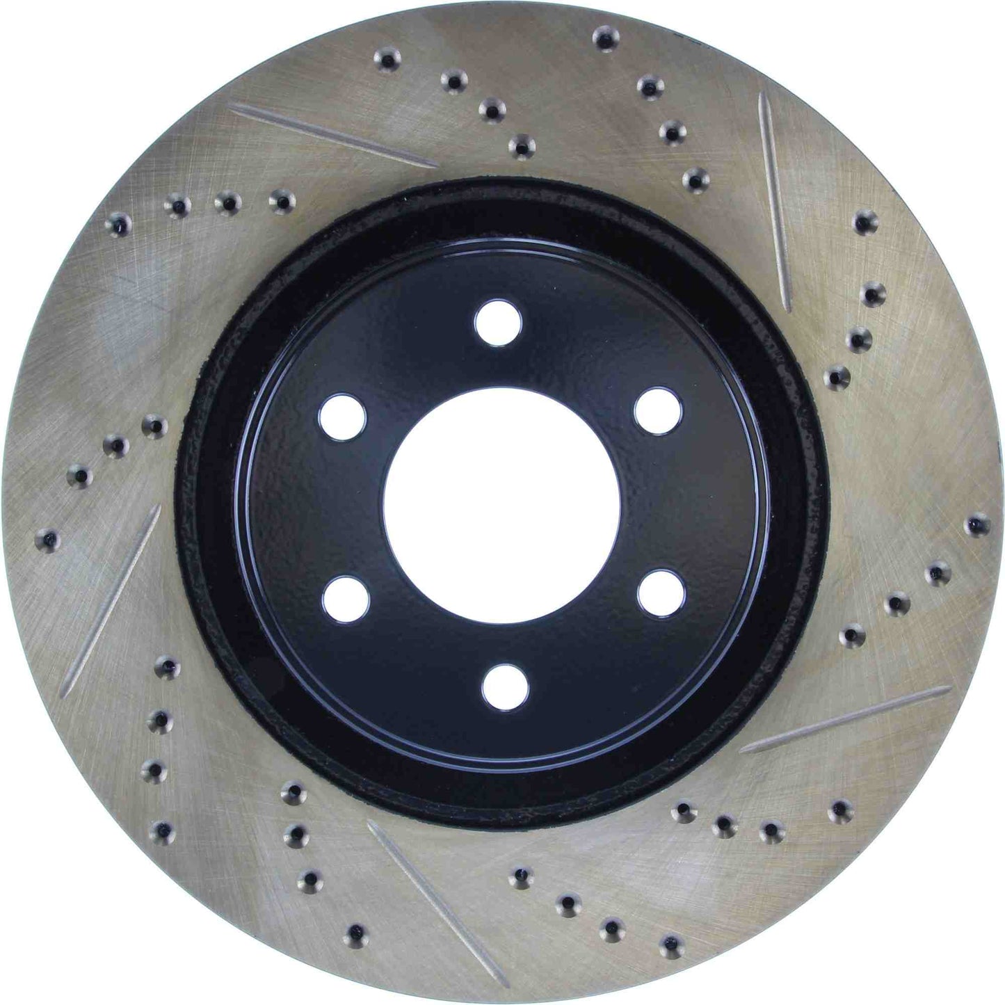 StopTech 92-02 Dodge Viper Slotted & Drilled Front Left Cryo Rotor 127.63036CL