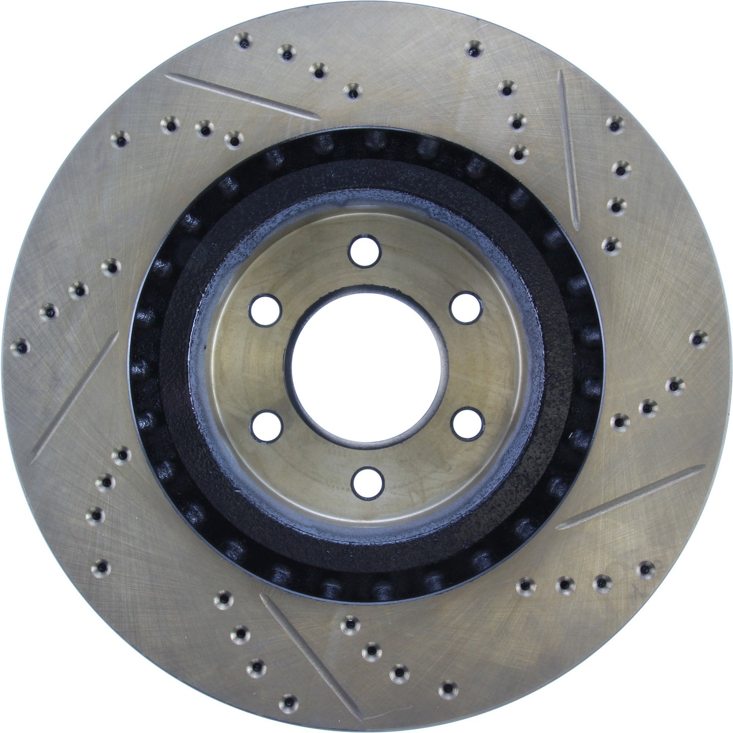 StopTech Slotted & Drilled Sport Brake Rotor 127.63036R
