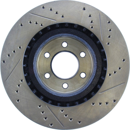 StopTech Slotted & Drilled Sport Brake Rotor 127.63036R