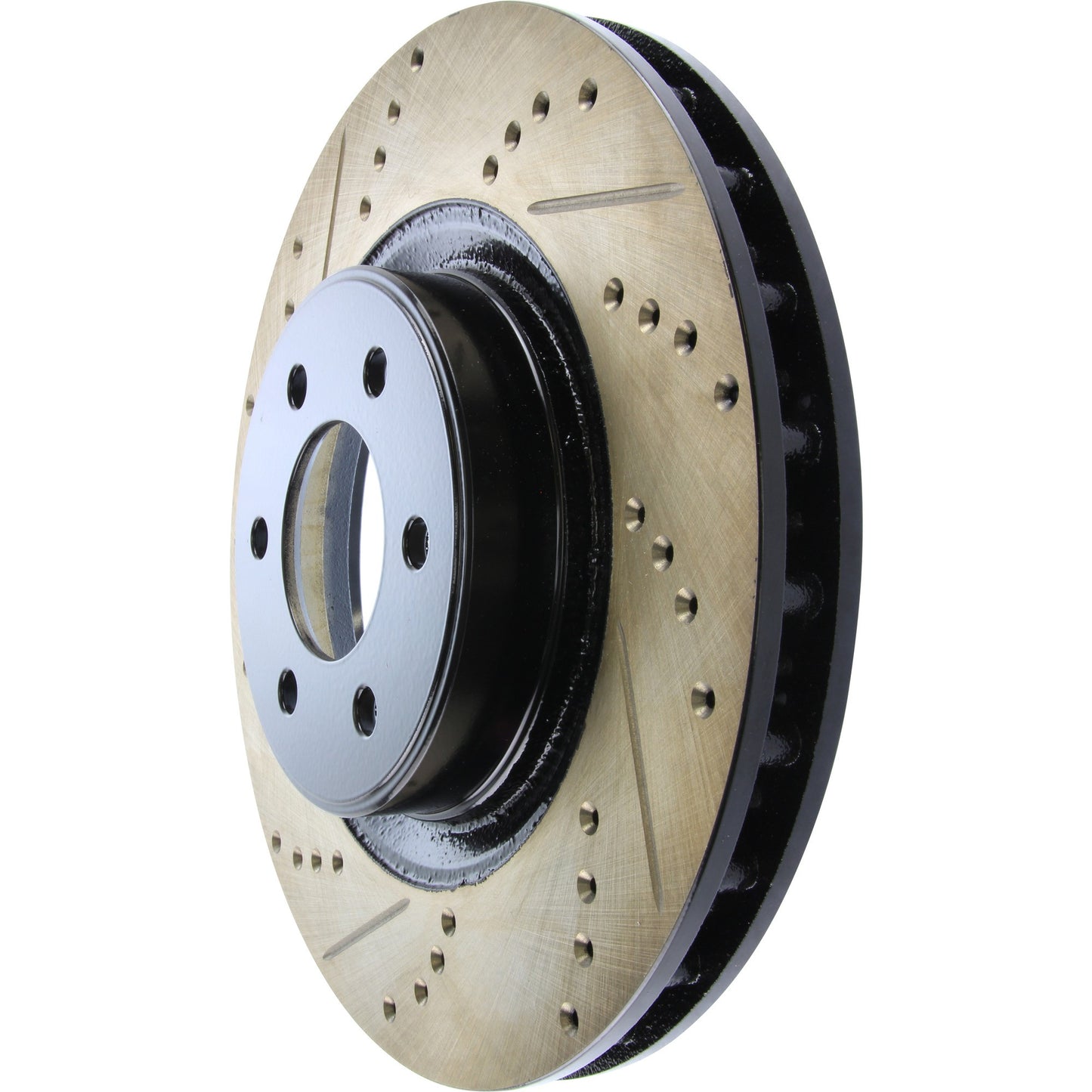StopTech Slotted & Drilled Sport Brake Rotor 127.63036R