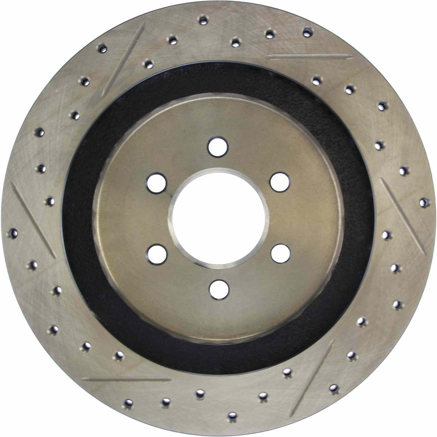 StopTech Slotted & Drilled Sport Brake Rotor 127.63037L