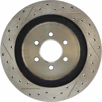 StopTech Slotted & Drilled Sport Brake Rotor 127.63037L