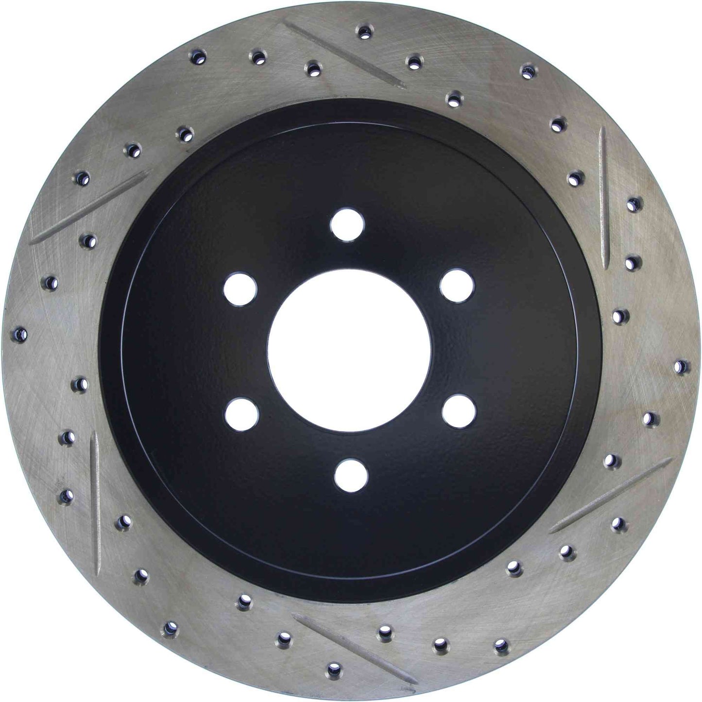 StopTech Slotted & Drilled Sport Brake Rotor 127.63037L